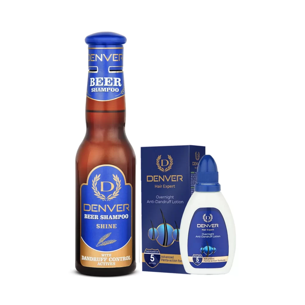 Beer Shampoo 200ml and Anti-Dandruff Lotion 30gm
